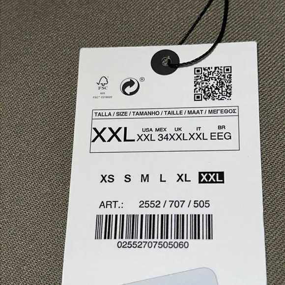 ZARA | Khaki | CULOTTES WITH BELT - Picture 10 of 11